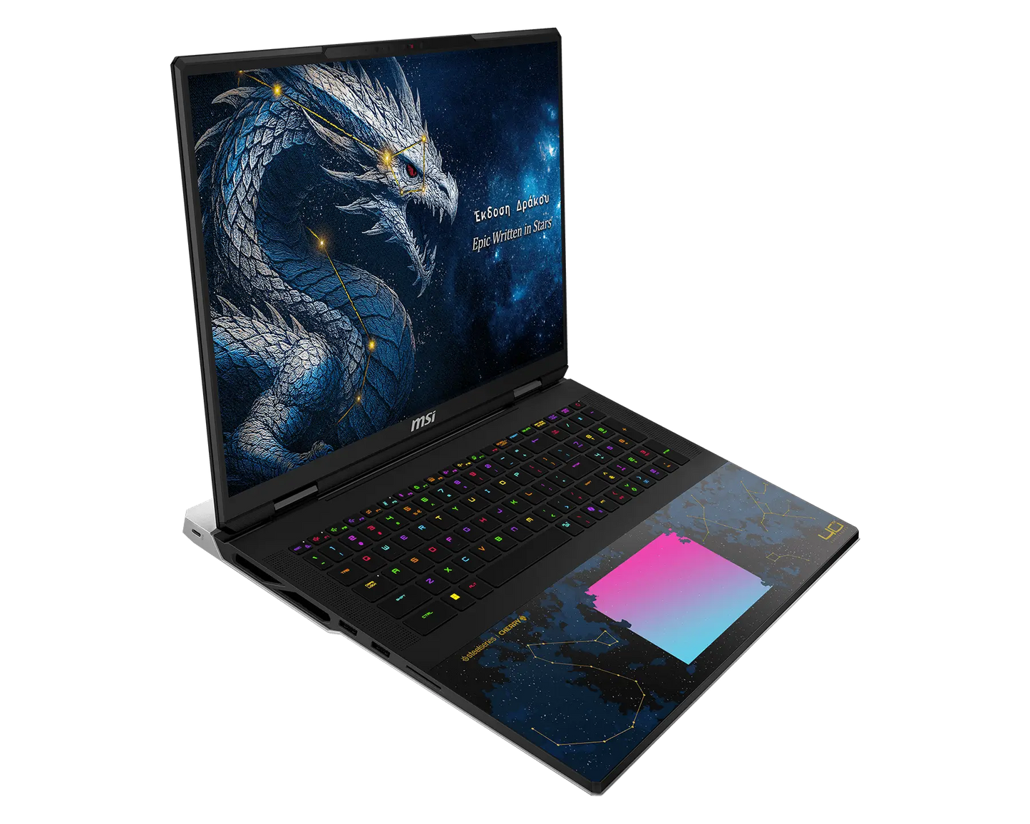 
MSI Titan 18 HX Dragon Edition Draco Epic A2WJ-1224IN 18" Gaming Laptop - Intel Core Ultra 9-290HX Plus, 96GB RAM, 4TB SSD, RTX 5090, Windows 11 Home | 9S7-1824D6-1224