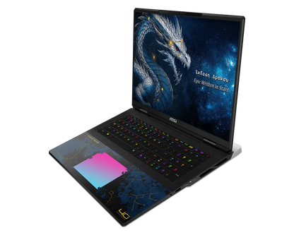 MSI Titan 18 HX Dragon Edition Draco Epic A2WJ-1224IN 18" Gaming Laptop - Intel Core Ultra 9-290HX Plus, 96GB RAM, 4TB SSD, RTX 5090, Windows 11 Home | 9S7-1824D6-1224