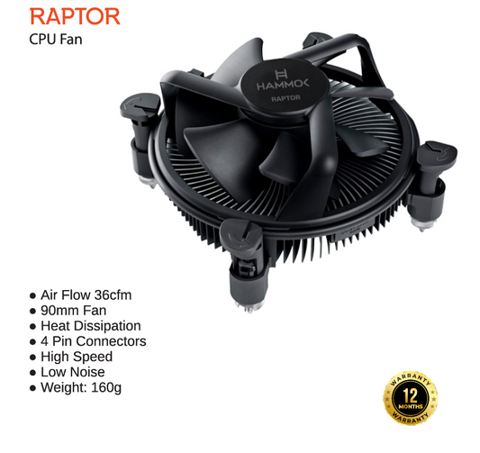 
Hammok RAPTOR CPU FAN