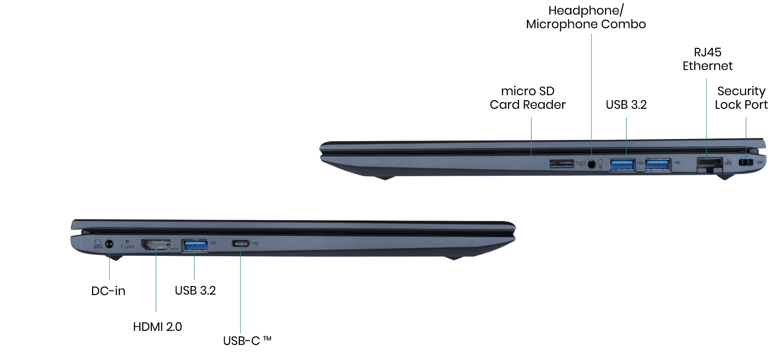 
Dynabook Satellite Pro C40-K 14.0" Business Laptop - Intel Core 5 120U, 8GB DDR4, 512GB SSD, No OS | PSY26G-01R00G
