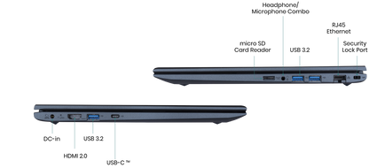 Dynabook Satellite Pro C40-K 14.0" Business Laptop - Intel Core 5 120U, 8GB DDR4, 512GB SSD, No OS | PSY26G-01R00G